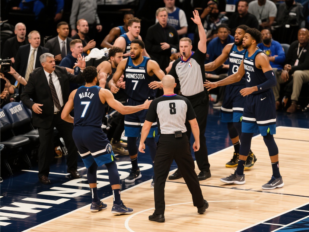 爱德华兹25+6力挽狂澜,森林狼主场逆转活塞,7人因冲突被逐 回顾NBA历史,类似的球员冲突事件并不少