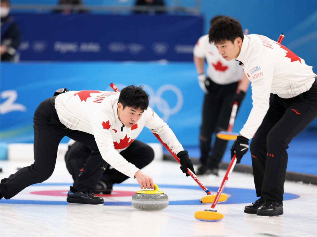 中国男子冰壶队惜败加拿大队 从比赛过程来看,中国男子冰壶队在技术和经